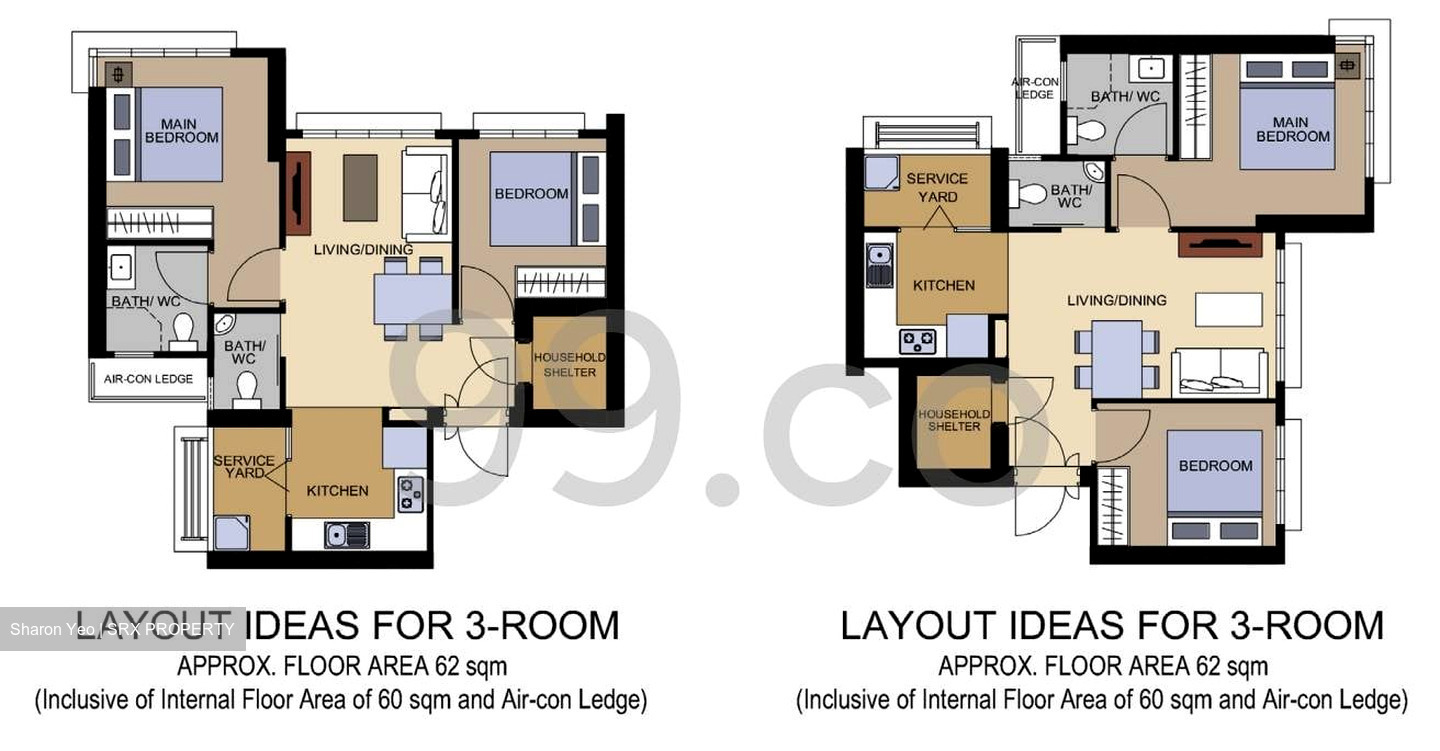 Blk 53 Forfar Heights (Queenstown), HDB 3 Rooms #524086181